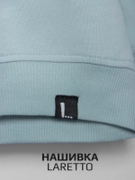 Свитшот для девочки, голубой