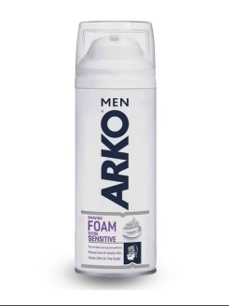 Arko Men Пена для бритья Extra Sensitive, для чувствительной кожи, 400 мл