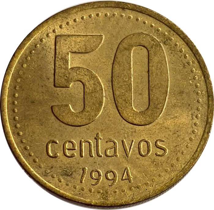 50 сентаво 1994 Аргентина