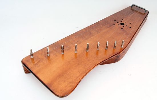 Гусли 9 струнные с волной Мир гуслей MG-W9MO
