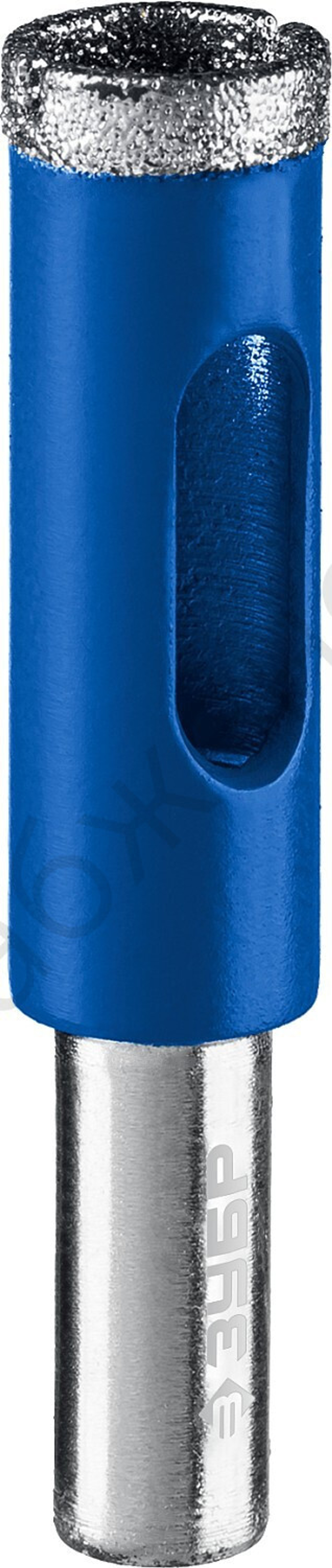 ЗУБР АГК d 5 мм (трехгр. хвост, Р60), Алмазное трубчатое сверло, Профессионал (29850-05)