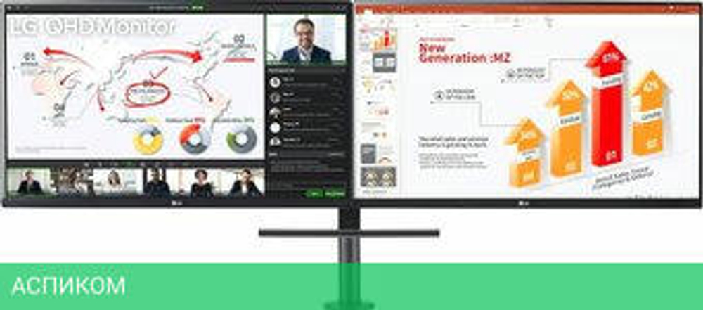 Монитор LG 27QP88DP-BS (2 шт.)