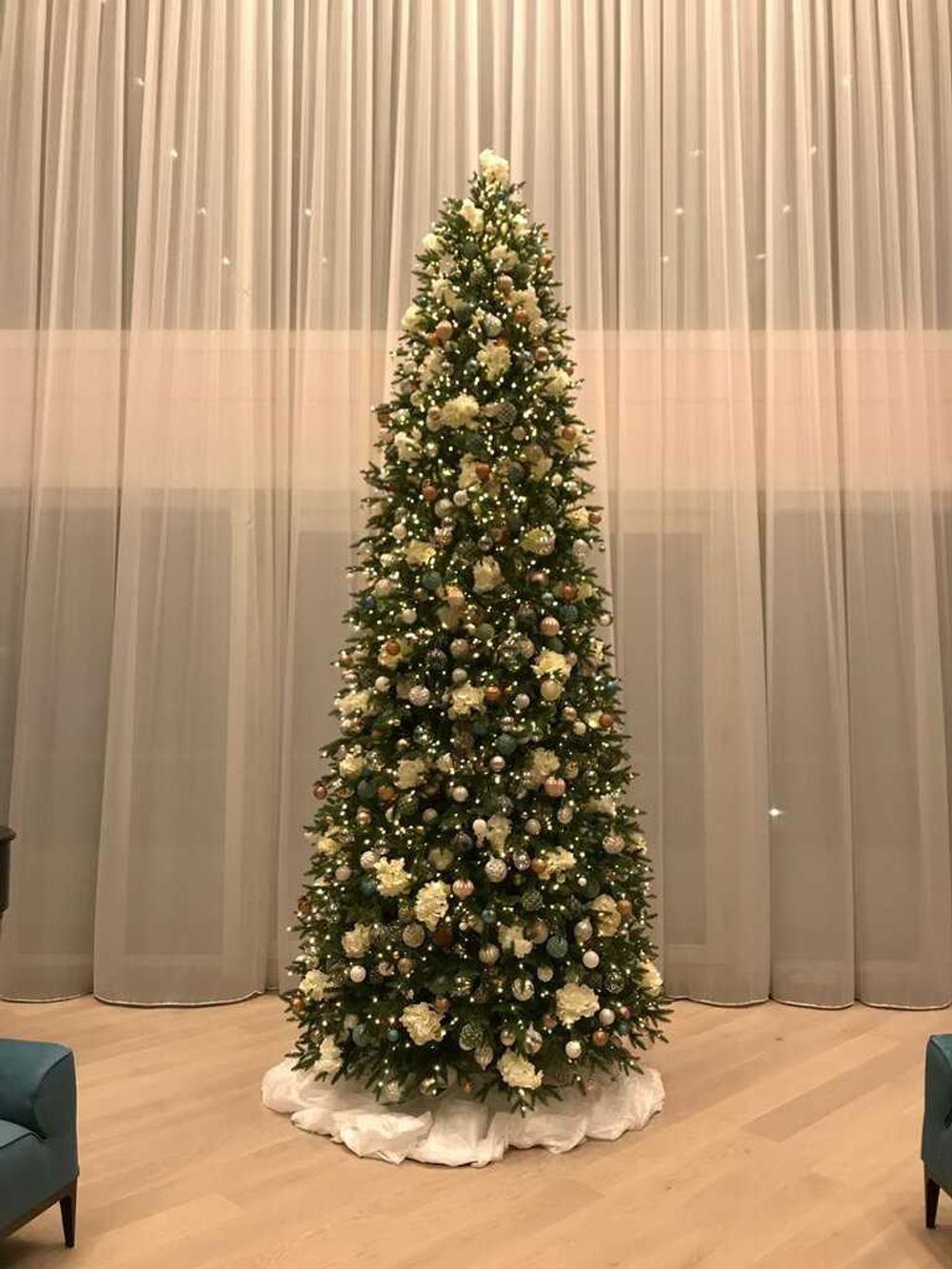 Ствольная елка «Алтайская узкая» (Литая хвоя) от 3,5 м до 6 м