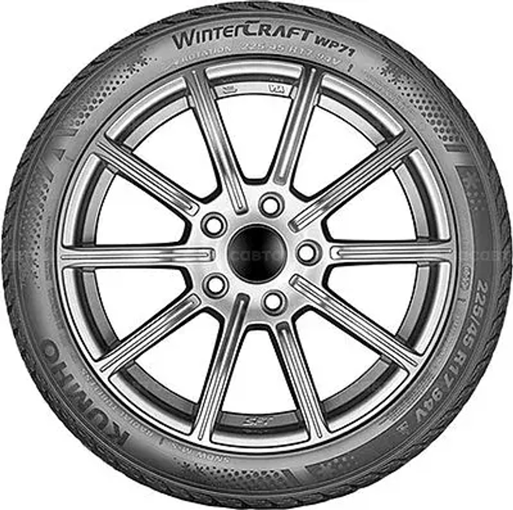 Kumho Wintercraft WP71 245/55 R17 102H