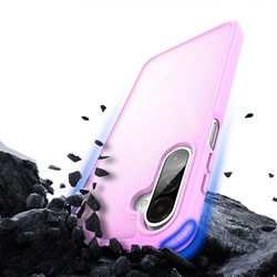 Прозрачный матовый чехол розового цвета (Rose Pink) для Samsung Galaxy A26 5G, серия Yind Series от Dux Ducis