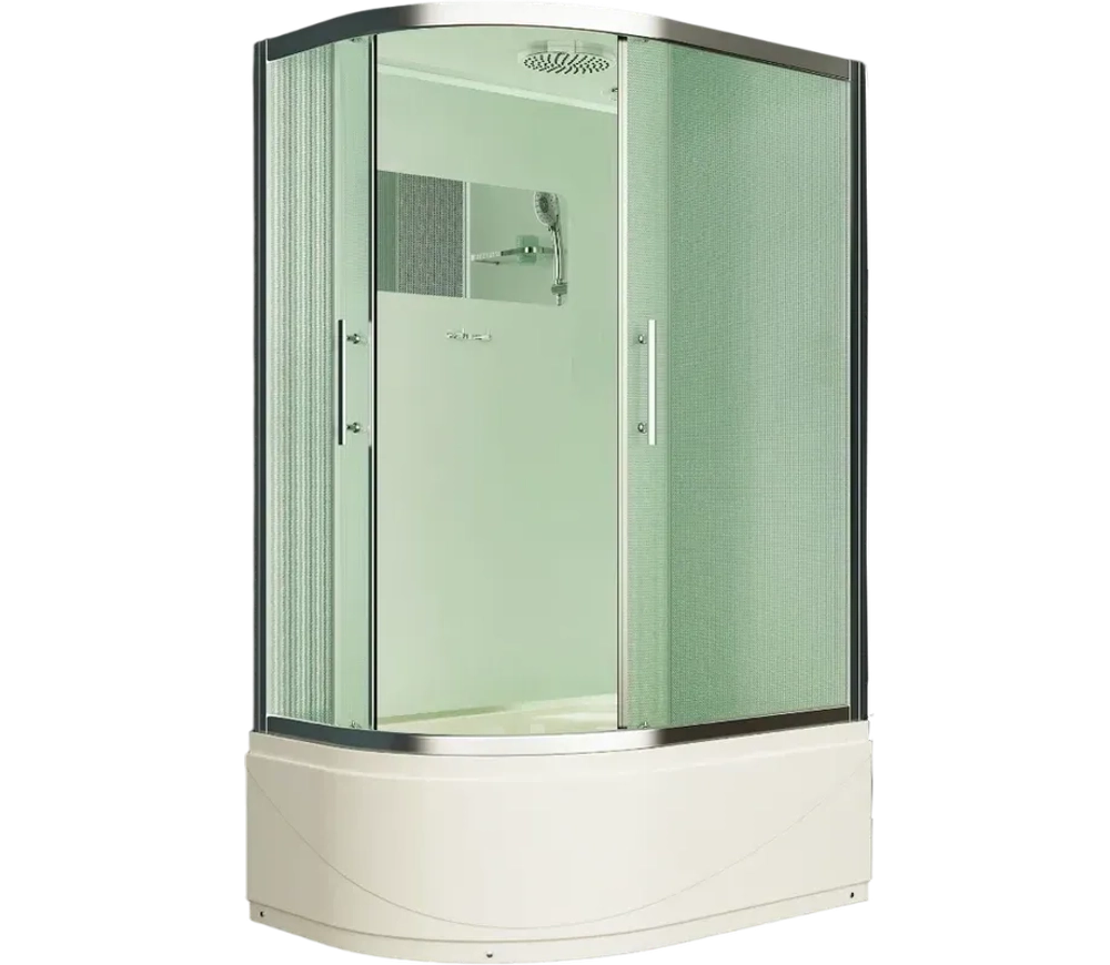 Душевая кабина Esbano (Эсбано) EST-129CRB R, с высоким поддоном, 120x90x210