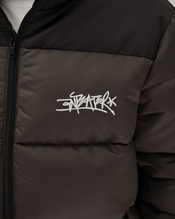 Пуховик Downjacket Combo Dark Khaki - фото 4