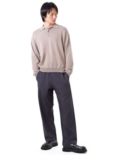 Бежевый джемпер-поло Senseera