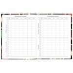 Дневник 5-11 класс 48 л., твердый, BRAUBERG, блестки, с подсказом, "Гранаты", 106639