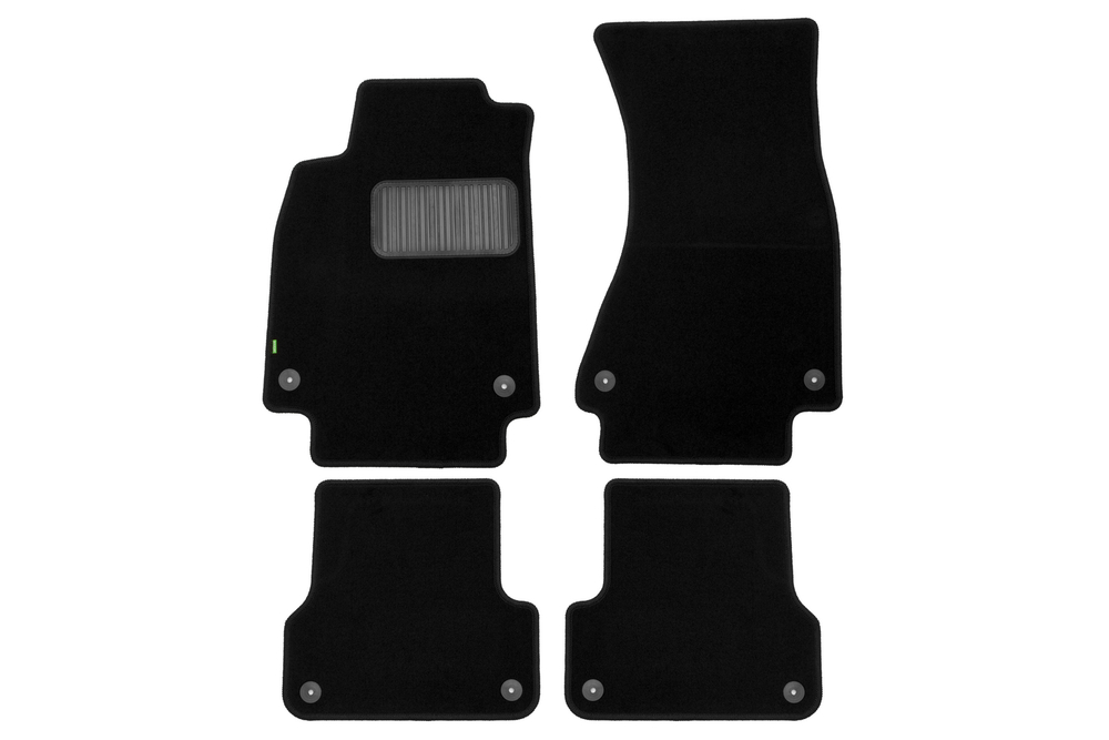 Коврики в салон для AUDI A6 2014-2018, 2018-, седан, универсал, 4 шт. (текстиль) KLEVER02042001210KH