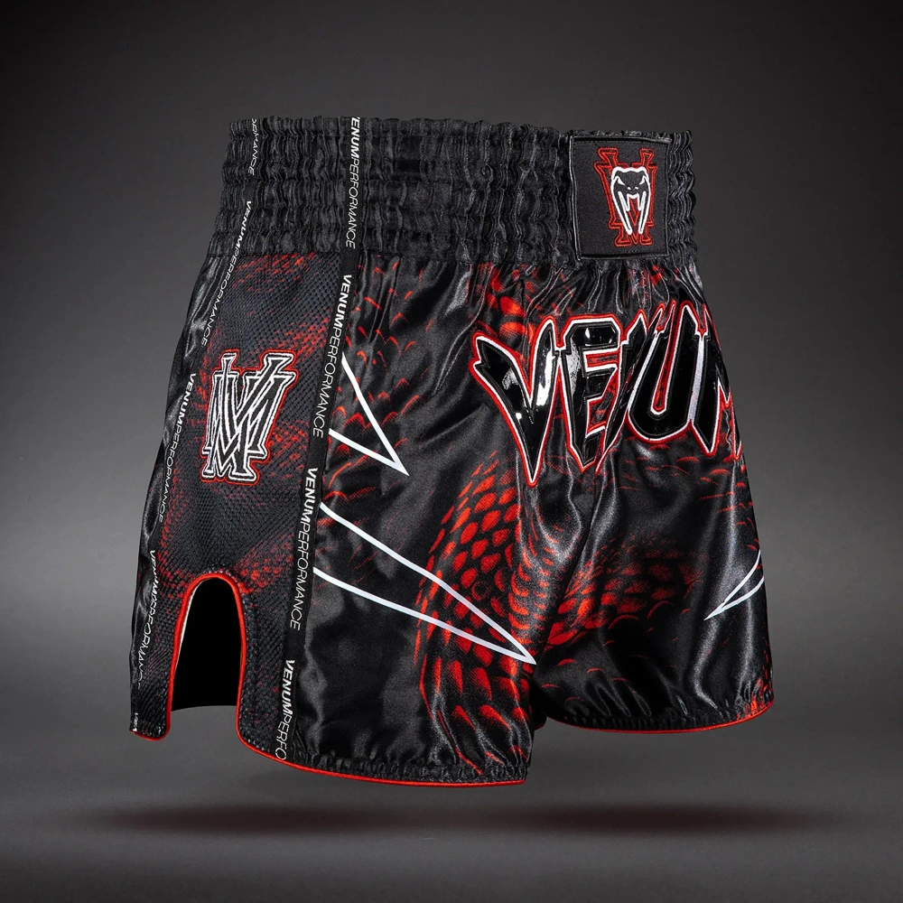Шорты Venum Matupa Muay Thai black/red/silver