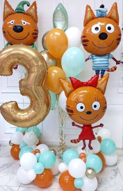 Воздушные шары «Три кота» №39