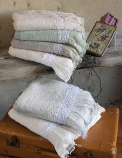 Набор полотенец 2шт Opificio Dei Sogni Violette blu синий