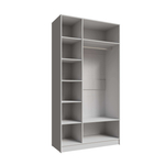 Мадрид (Тэкс) Шкаф распашной (1,2) с зеркалом