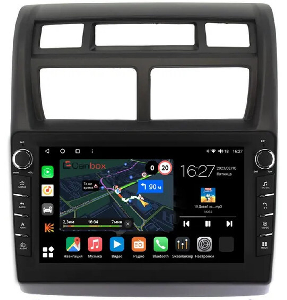 Магнитола для KIA Sportage 2008-2010 - Canbox 9049 Android 10, ТОП процессор, CarPlay, 4G SIM-слот