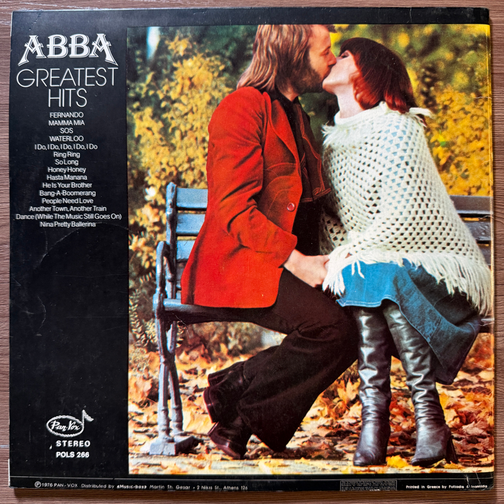 ABBA – Greatest Hits (Греция 1976г.) Т