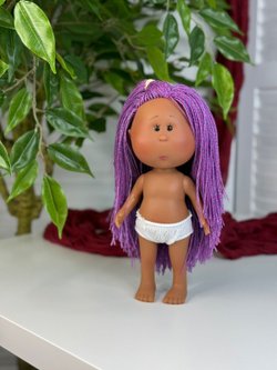 Кукла Nines виниловая 23см Little Mia Latina без одежды (3199WL8A1)