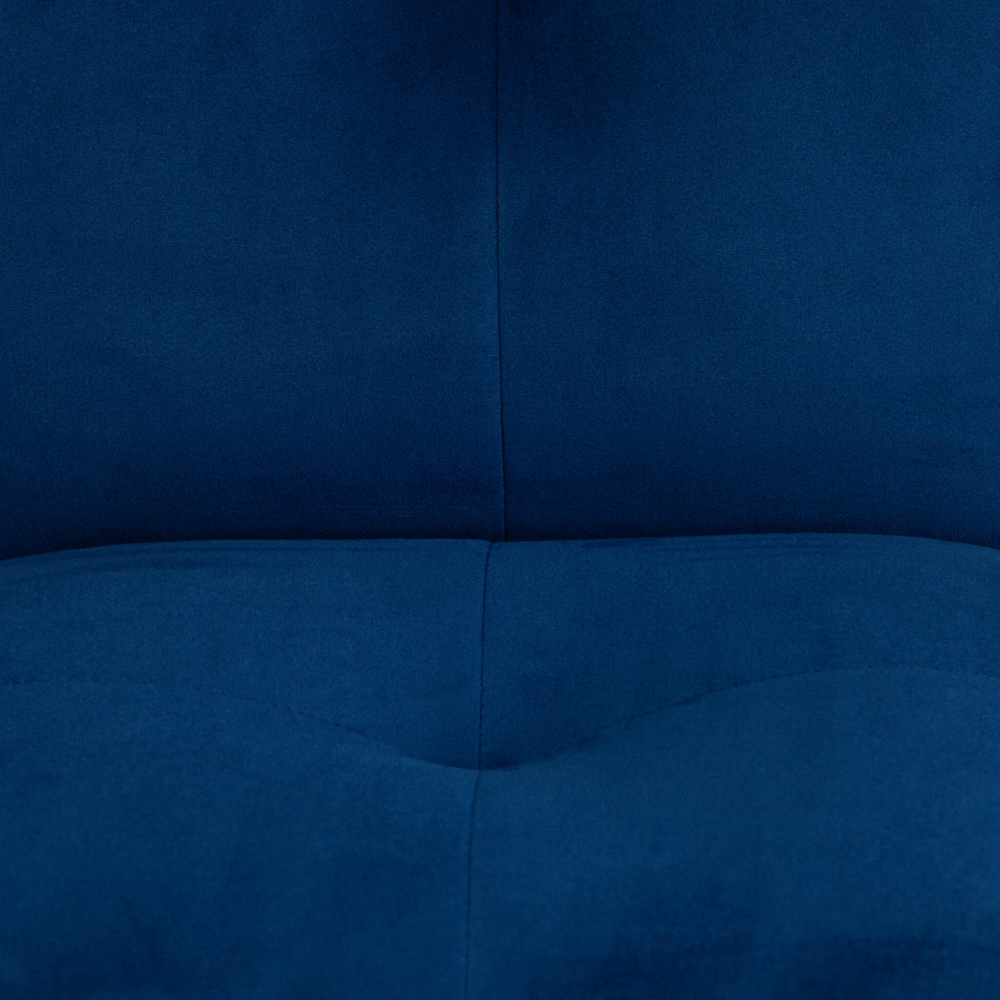 Стул обеденный Sweet велюр, 46х55х88, Blue (синий)