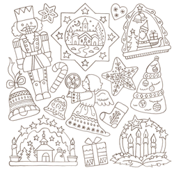 World Heritage Travel Over Time. Coloring Book