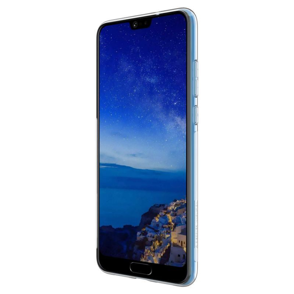 Прозрачный силиконовый чехол Nillkin Nature для Huawei P20