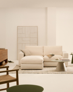 Alea 3-местный модульный диван с левым шезлонгом и съемным чехлом 220 см