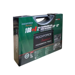 Набор инструментов 108+6пр. 1/4'',1/2''(12гр.) RockForce##Rock FORCE RF-41082-9 Premium