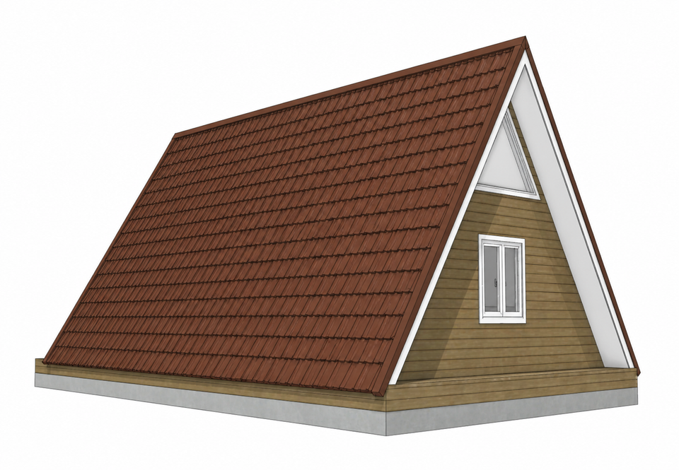 Каркас дома 6 x 12 м