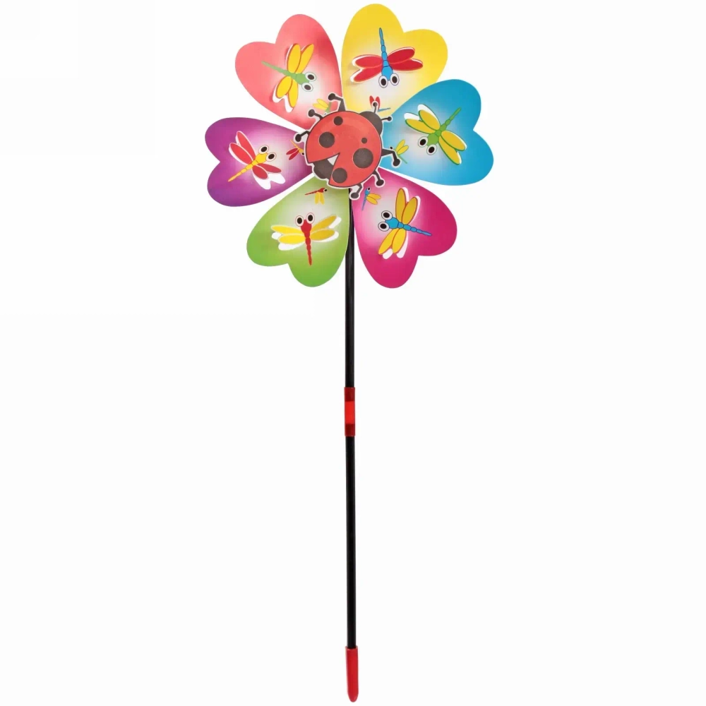 Ветрячок «Летняя полянка» d-22 см, 50 см, в ассортименте