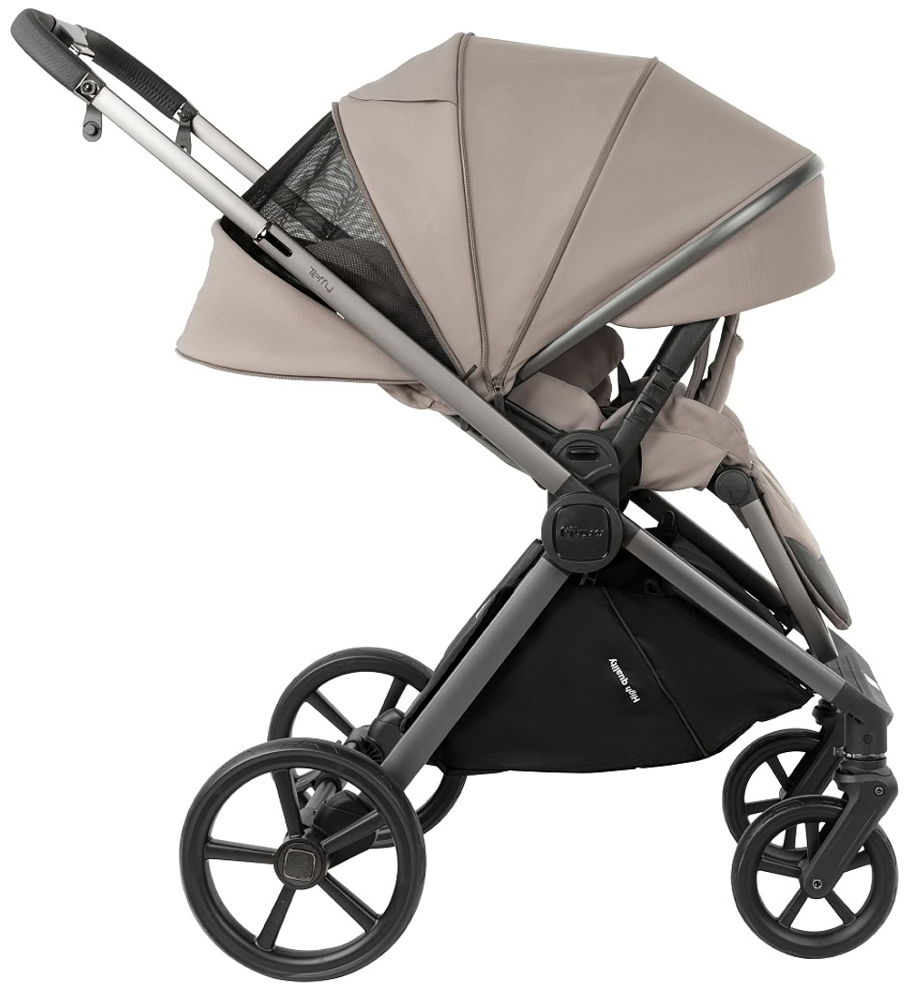 Детская коляска Pituso Teffy 2 в 1 Hazel/Graphite