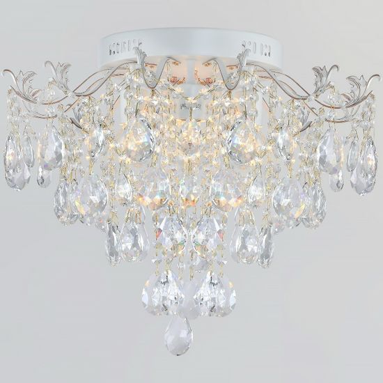 Люстра потолочная Reluce E27  04037-0.3-06 WH+GOLD PN