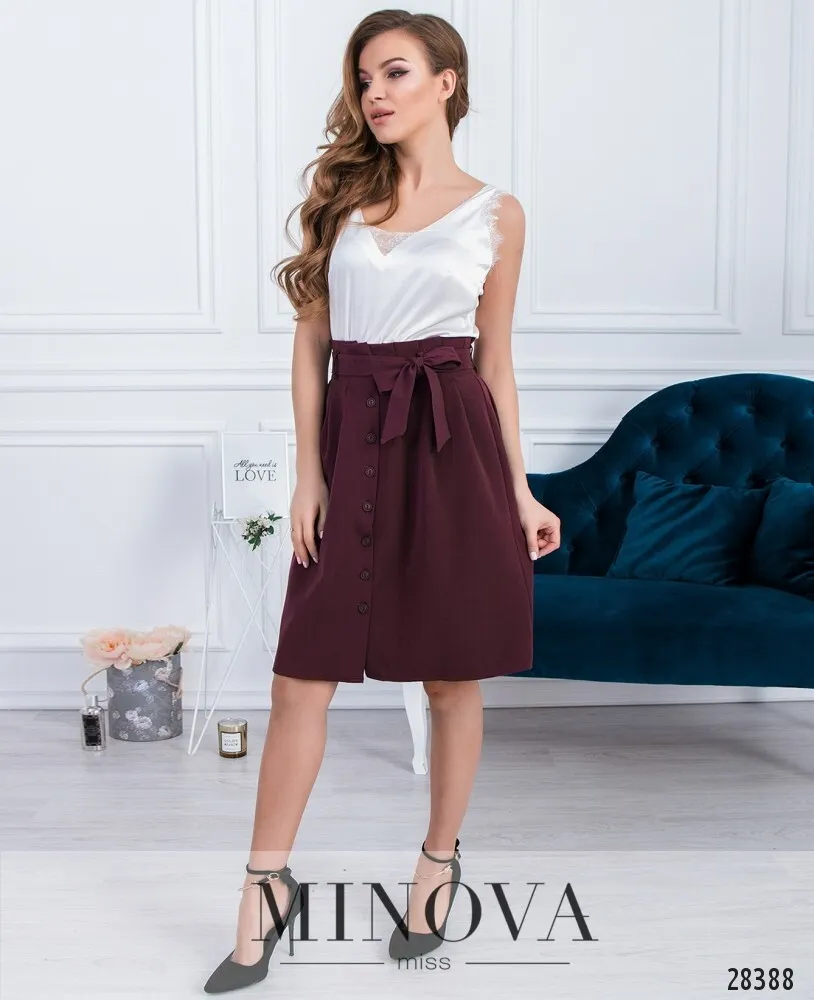 Юбка 1121-1--марсала Minova