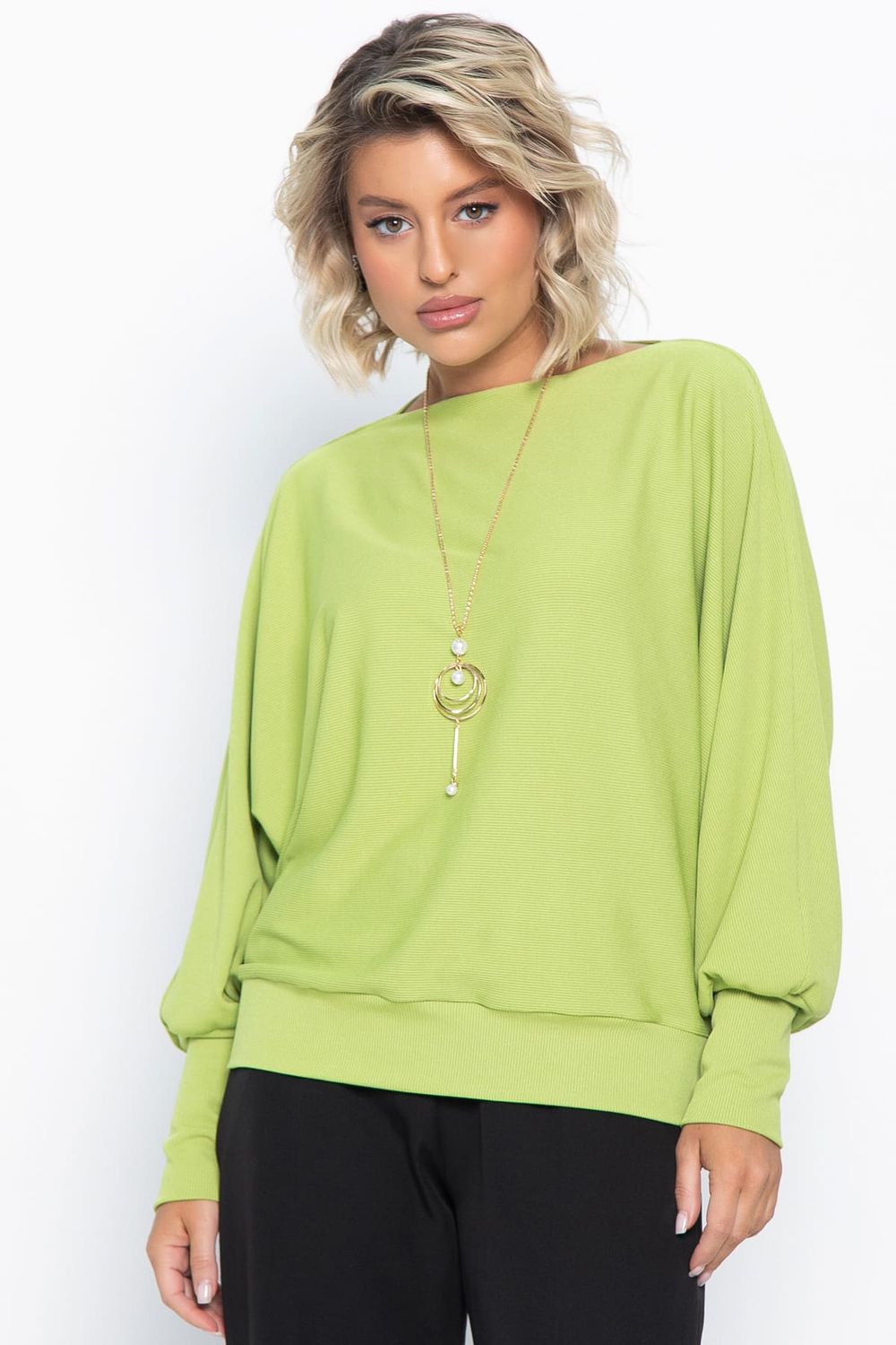 Блуза Муза (зеленое яблоко) Б15042-5М LT Collection