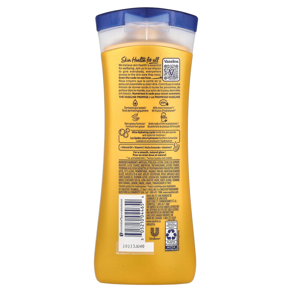 Vaseline, Intensive Care ™, разглаживающий лосьон с миндалем, 295 мл (10 жидк. унц.)