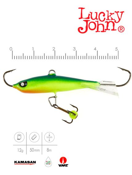 Балансир Lucky John NORDIC 4 с тр. 40мм/29 блистер