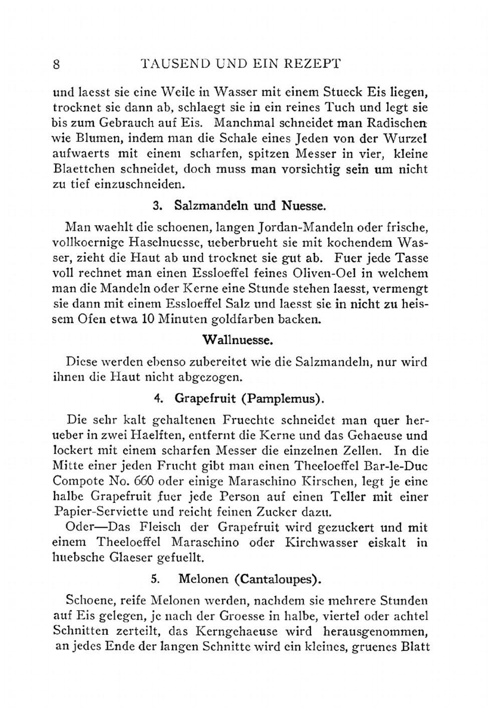Tausend und Ein Rezept. Von Selbst-erprobtem und Gelobtem der Oesterreichisch-ungarischen Kueche | Bonné Josephine