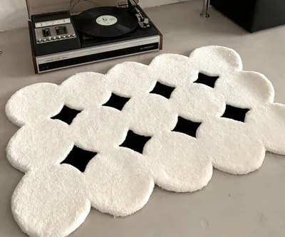 Коврик LUGG черный, 100х70 см