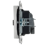 BRITE Розетка двойная TV+SAT РТВ/РСп12-БрБ белый IEK