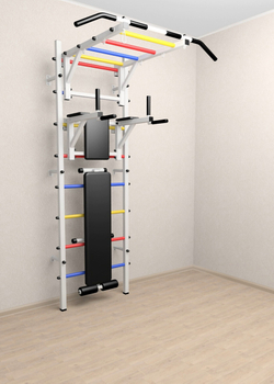 Шведская стенка Sv Sport 524 (Турник рукоход/Брусья/Скамья)