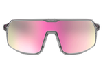 Спортивные очки с диоптриями HILX Inferno Shiny Crystal Light Grey / Pink Lens