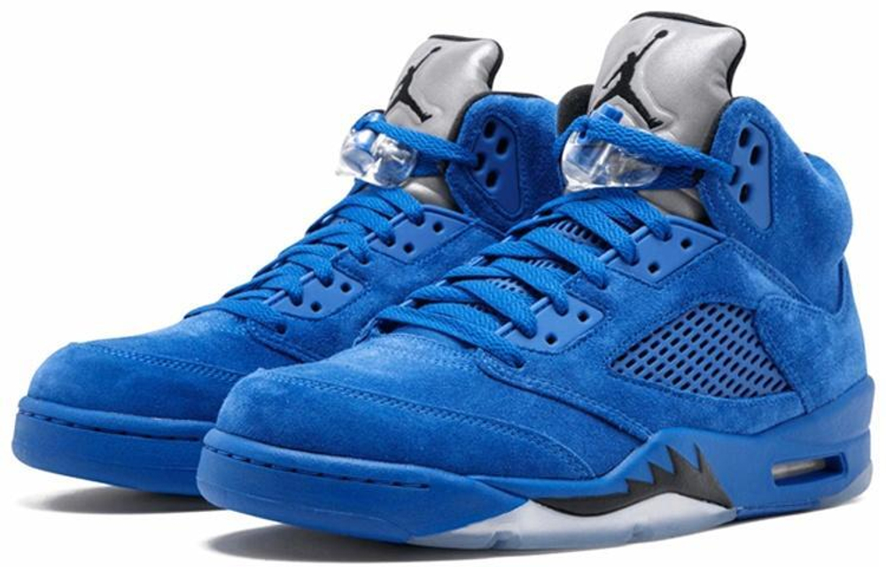 Кроссовки Jordan Air Jordan 5 Retro Blue Suede