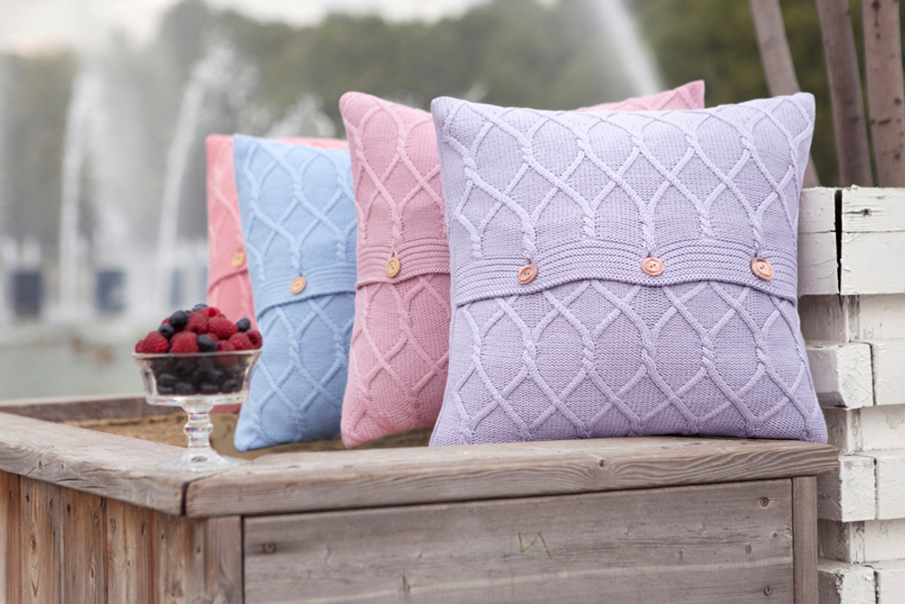 Наволочка декоративная 40х40 Luxberry Lux 34 лаванда Португалия фото