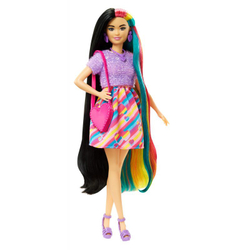 Barbie Totally Hair - Кукла с длинными волосами + модные аксессуары HCM90