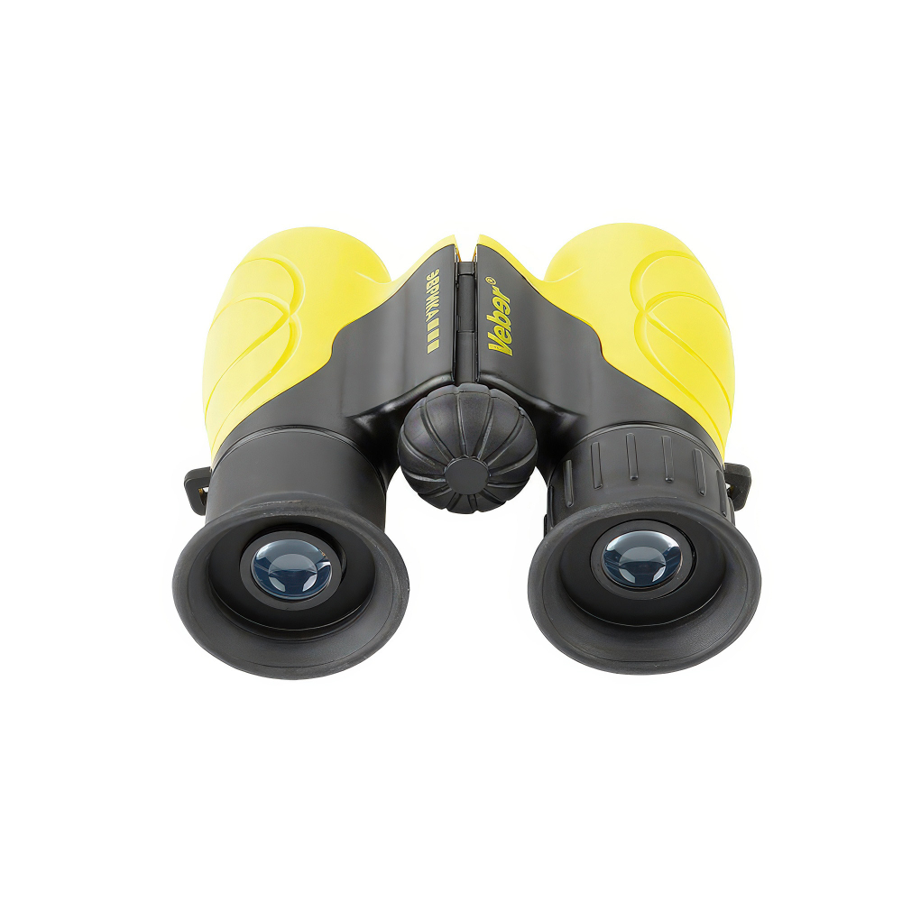 Бинокль детский Veber «Эврика» 6x21, желто-черный - Регулируемое межзрачковое расстояние
