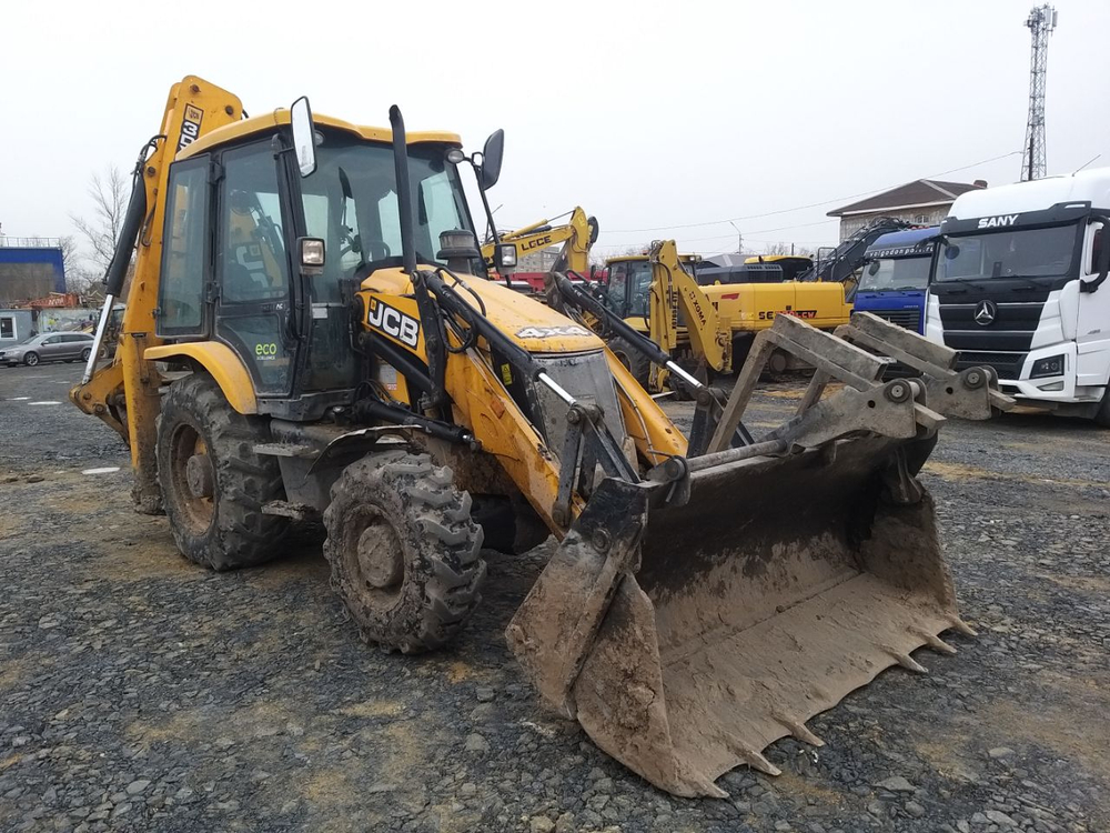 JCB 3DX Экскаватор-погрузчик 3DX (Дизельный, 4,4 л, 93 л.с., АТ)