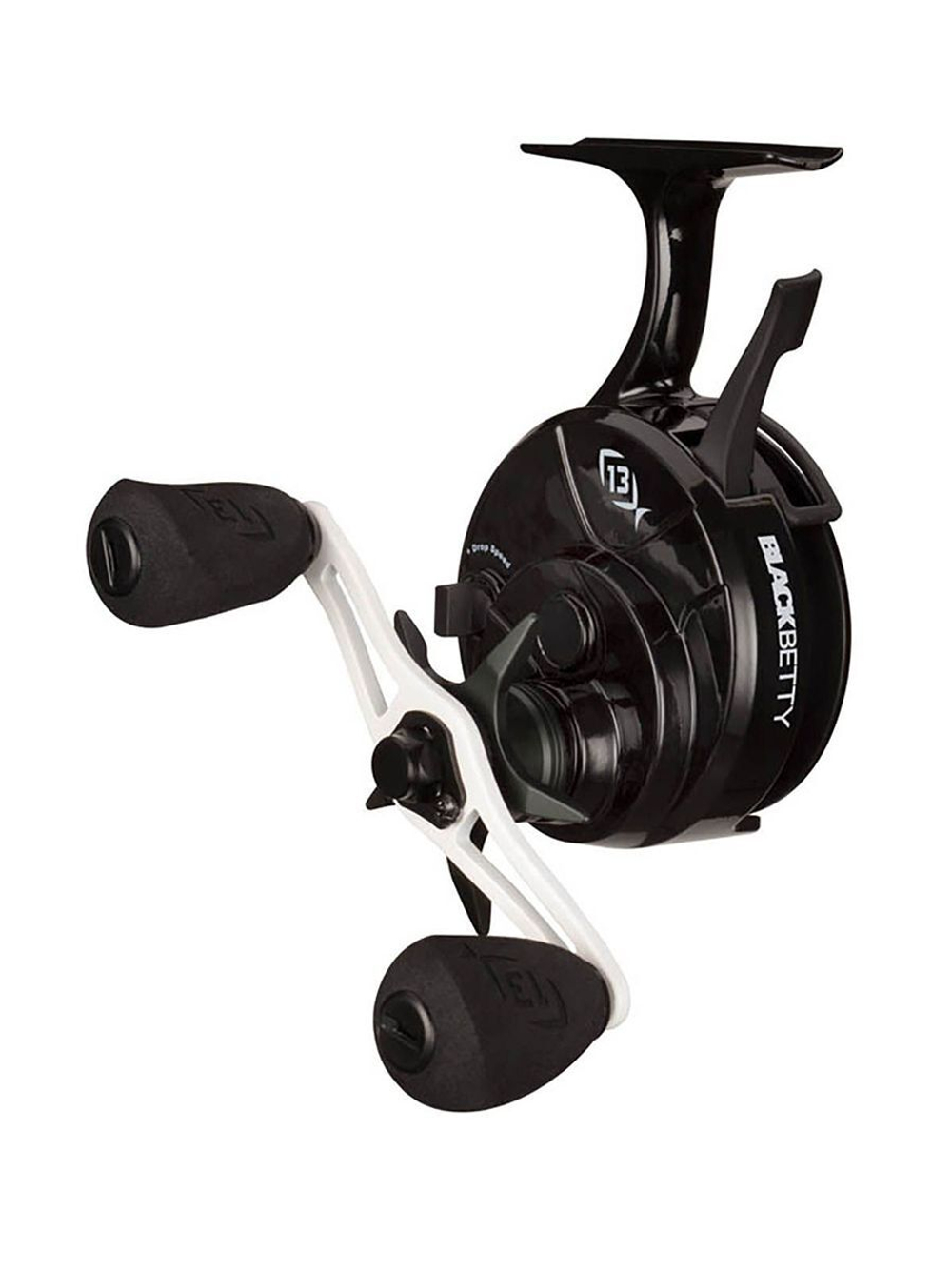 Катушка инерционная Black Betty FreeFall Carbon