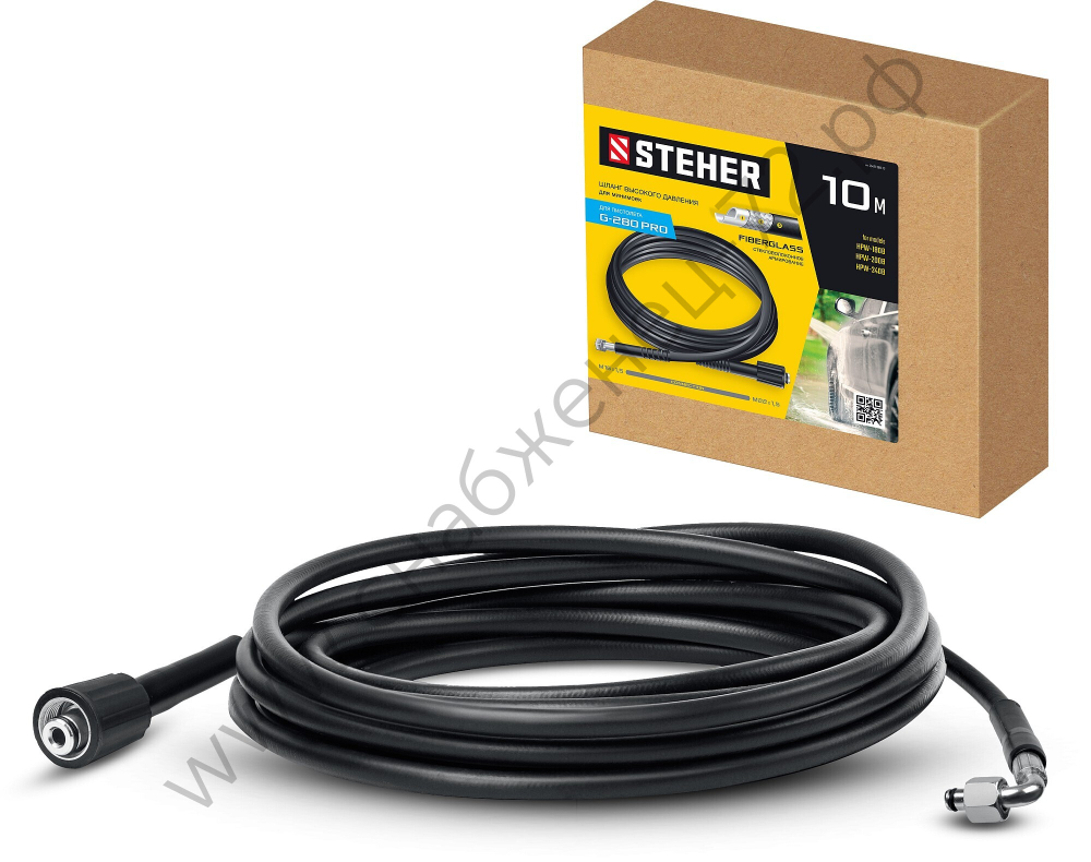 STEHER для пистолета G-280 PRO, 10 м, шланг высокого давления (75411-280-10)