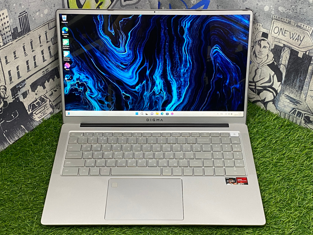 Ноутбук Digma 16.1" IPS Ryzen 5 3500U/Radeon Vega 8/16GB/512GB SSD/ Pro Sprint M[dn16r5-adxw01]/Windows 11