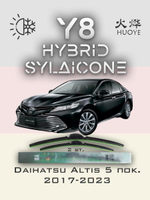 Щетки стеклоочистителя HUOYE Y8 650/500 мм на Daihatsu Altis | Hook/J-Hook