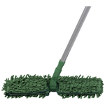 Швабра для пола с насадкой из микрофибры и телесопическим черенком 72-118см MopM8 "Лапша" 2-х сторон