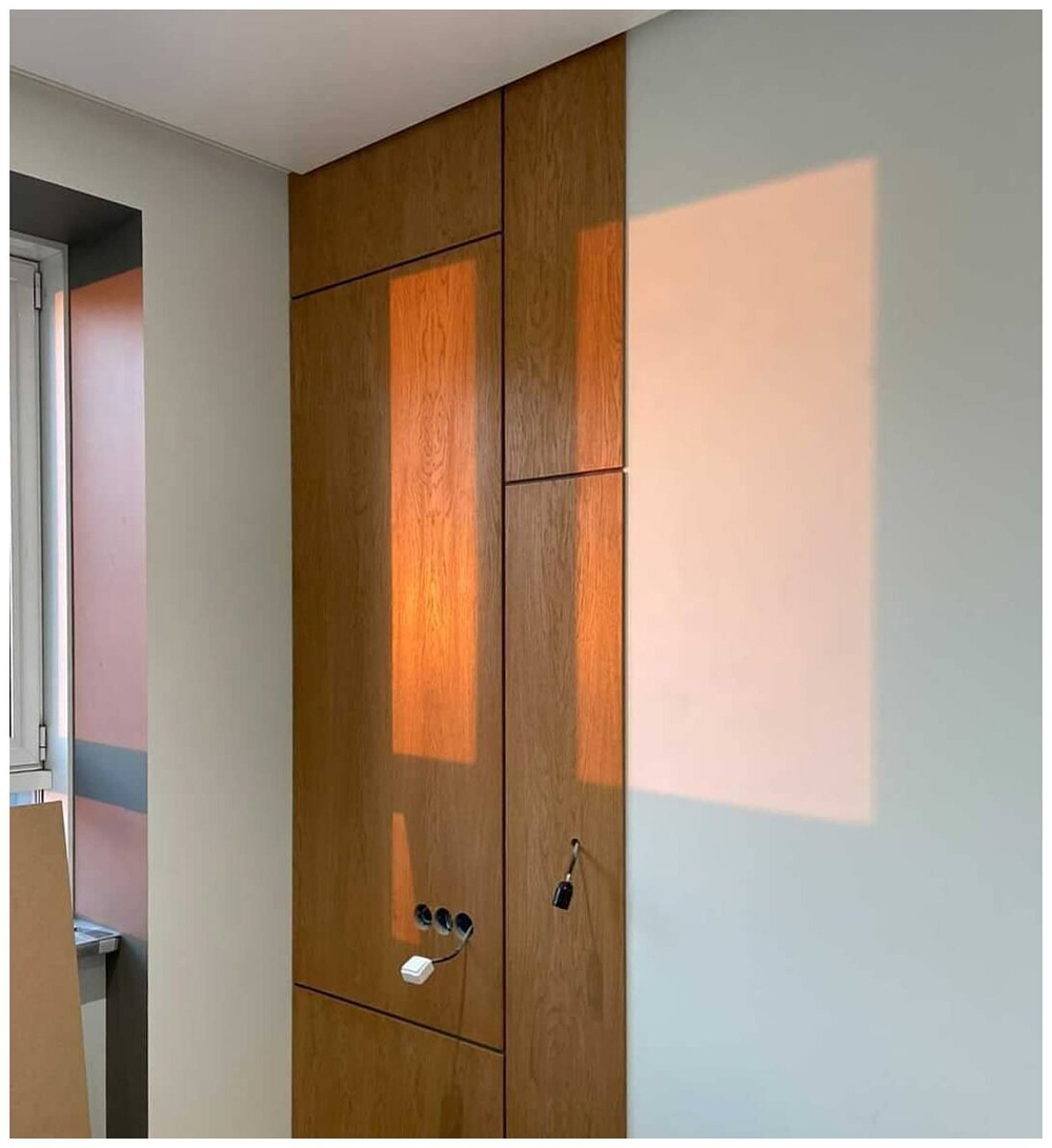 МДФ панель в шпоне Дуба